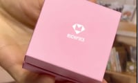 Green Square Jewelry Gift Box With Butterfly Bow Necklace Earrings Jewelry Box Set - STEP 04