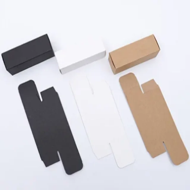 Eterisk oljeflaske emballasjeboks Custom Cosmetics Kraft Custom - 主图 003