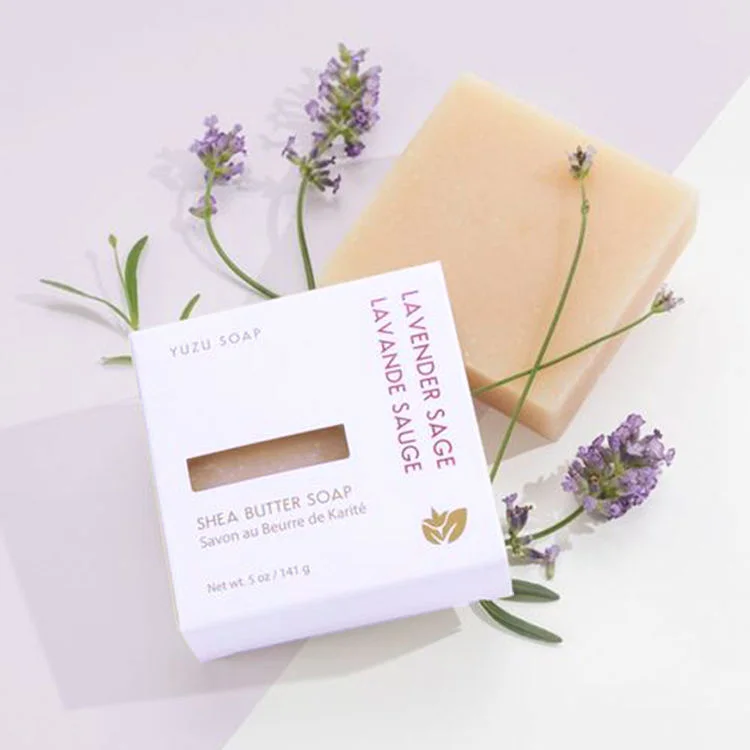 Pepa papai tapawha i hangaia e te ringaringa Eco-friendly Biodegradable Soap Packaging - 主图 004