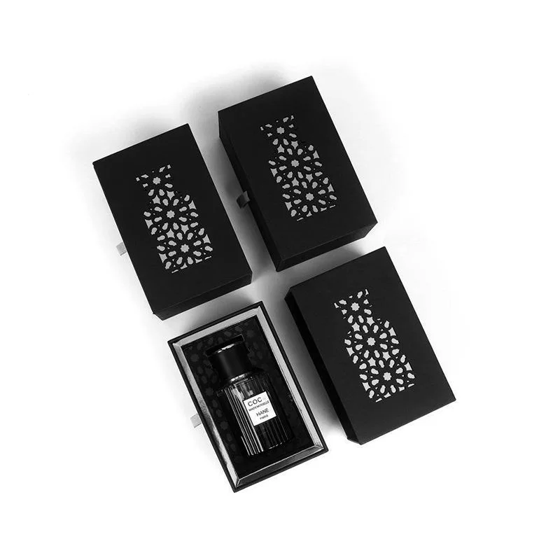 Caixa de regal personalitzada per a la cura de la pell Conjunt de caixa de paper de calaix d'embalatge de cosmètics per a perfums - 主图 005