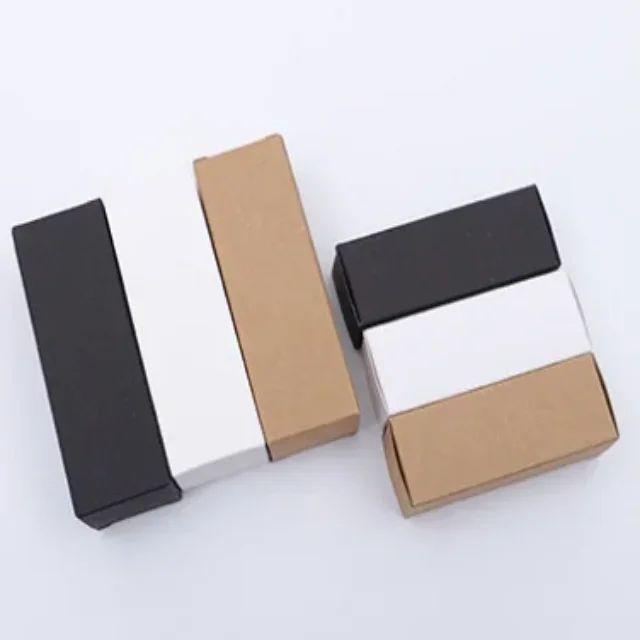 Eterisk oljeflaske emballasjeboks Custom Cosmetics Kraft Custom - 主图 006