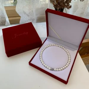 Richpack Large Necklace Boxes with Custom Sizes and Colors | Big Necklace Boxes with LED Light for Gold and Statement Pieces - 10001