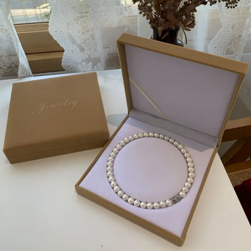 Richpack Large Necklace Boxes with Custom Sizes and Colors | Big Necklace Boxes with LED Light for Gold and Statement Pieces - 10002
