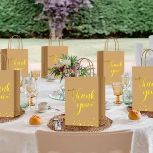 Wholesale Kraft Paper Bag Black Gift Shopping Paper Bag With Logo For Clothing Custom Packaging Bag - 10003