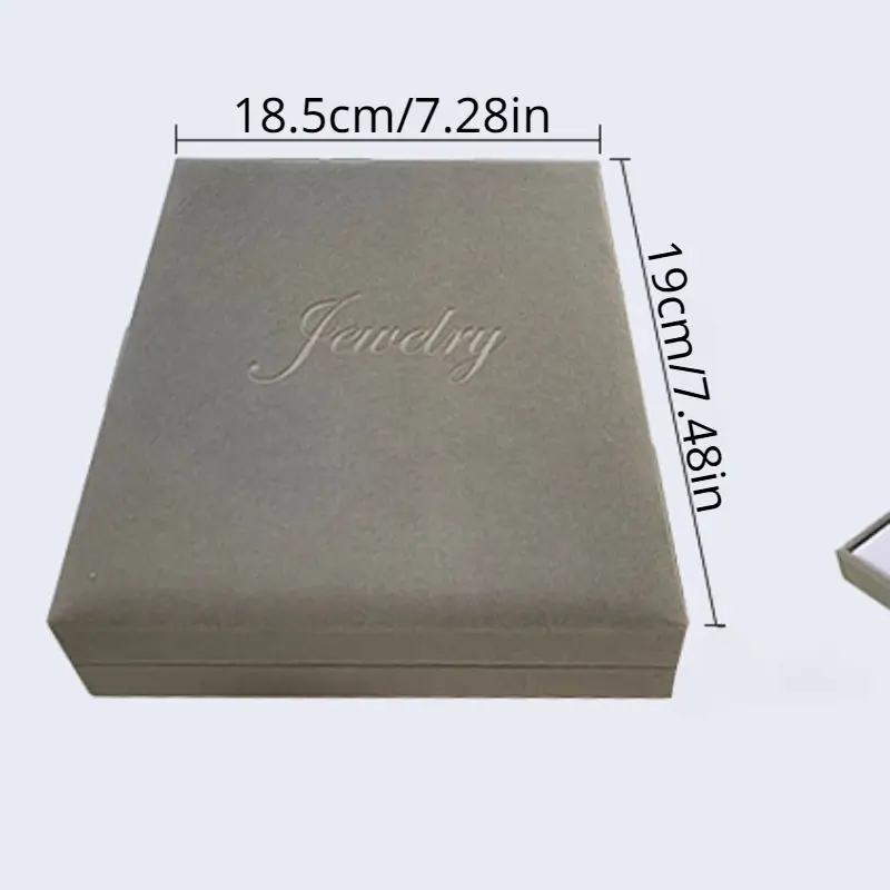 Richpack Large Necklace Boxes with Custom Sizes and Colors | Big Necklace Boxes with LED Light for Gold and Statement Pieces - 10004