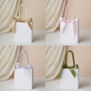 Eco-Conscious Recycled Paper Jewelry Bags with Branding | Ideal for Jewelry Wholesalers Looking for Sustainable and Custom Packaging Options - 10024