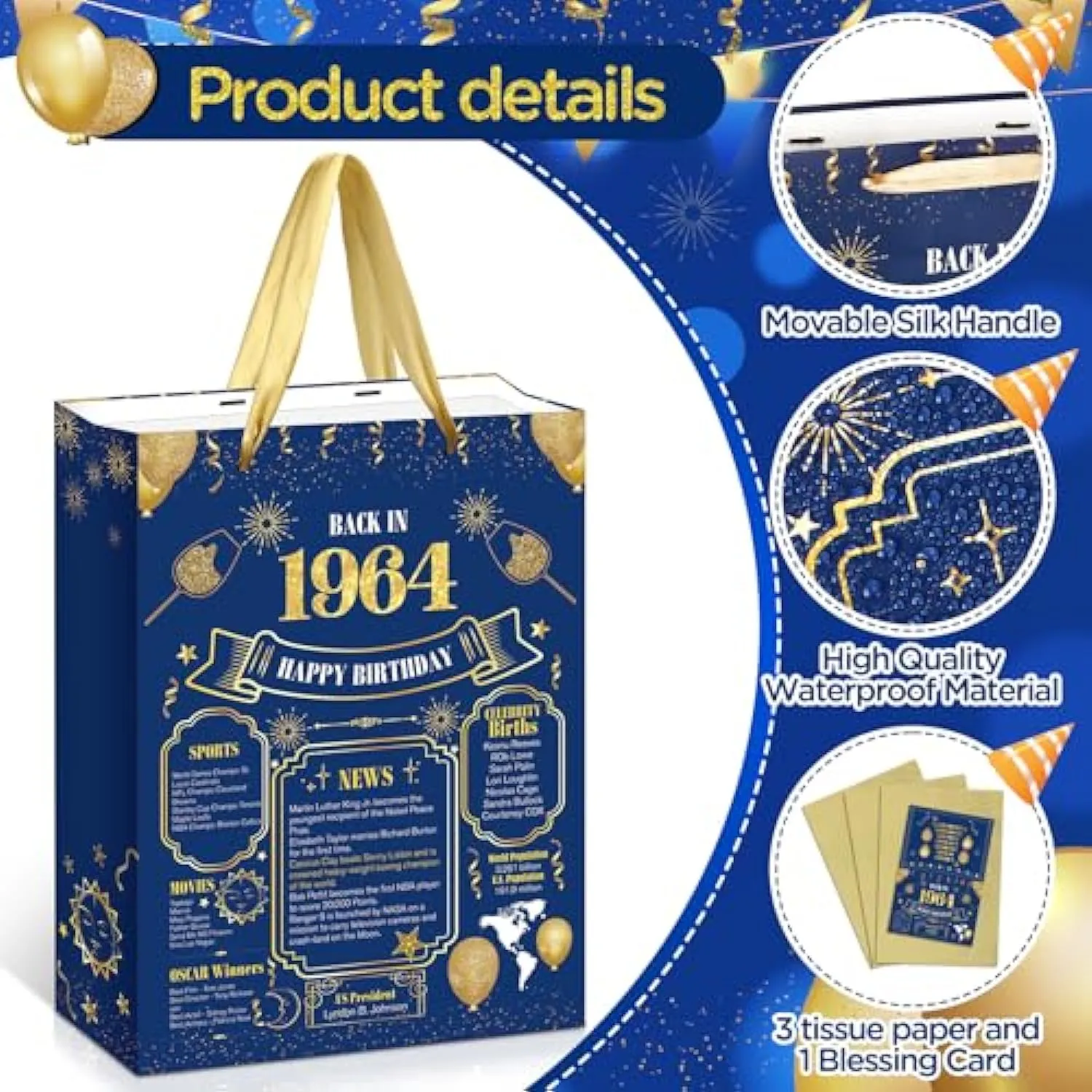 Elegant Luxury Paper Bags with Custom Patterns and Branding | Premium Packaging for High-End Jewelry Retailers Needing a Luxurious Customer Experience - 10051