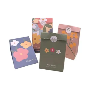 Eco-Friendly and Personalized Recycled Paper Bags with Custom Prints | Tailored Packaging Solutions for Jewelry Brands and Retail Store Display Needs - 10058