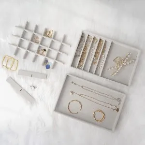 Practical Stackable Jewelry Storage Trays | Efficient Storage Solutions for Jewelers Looking for Space-Saving and Organized Jewelry Display Options - 10062