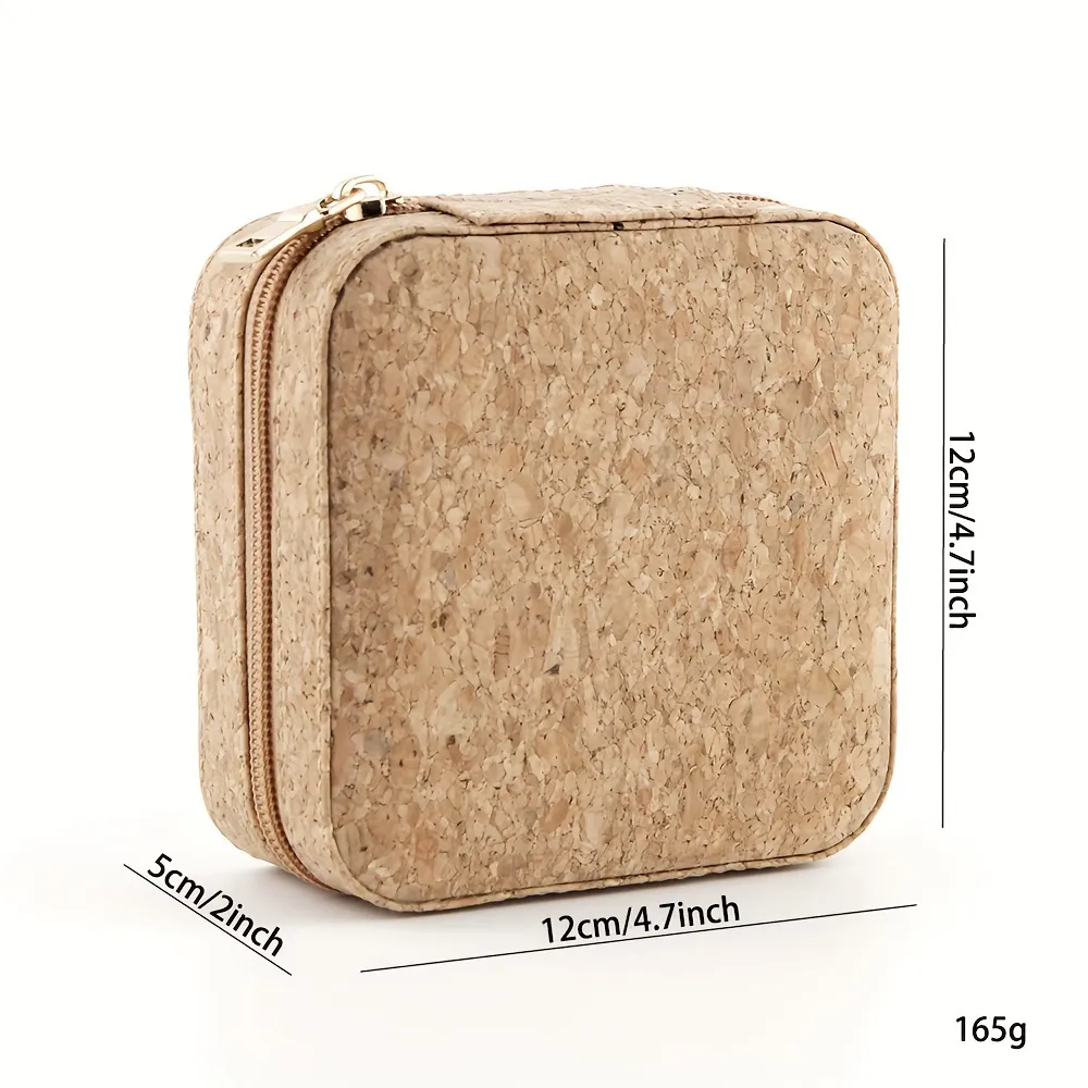 Compact and Cute Mini Travel Jewelry Organizer | Portable and Space-Saving Storage for Jewelry Retailers Needing Secure Travel-Friendly Solutions - 10069