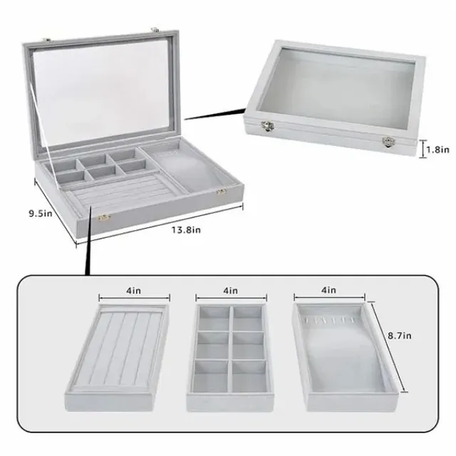 Wholesale Jewelry Organizers for Large-Scale Jewelry Suppliers | Crafted for Jewelry Wholesalers Needing Practical and Efficient Storage Solutions - 10090
