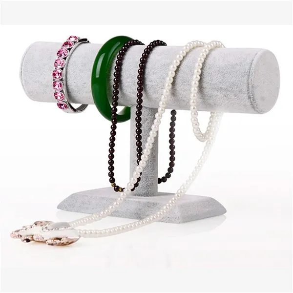 Jewelry T Bar Stand for Displaying Necklaces and Bracelets – Customizable Necklace T Bar Stand and T Bar Stand Options For a Glimmer of Glamorous Jewelry - 10098