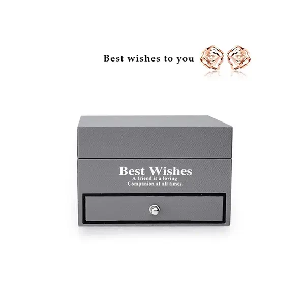 Compact Leather Jewelry Boxes for Travel | Secure and Stylish On-the-Go Storage for Jewelry Richpack Travel Jewlery Packaging Solution - 10117