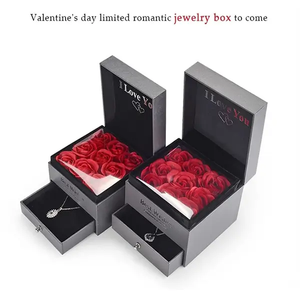Compact Leather Jewelry Boxes for Travel | Secure and Stylish On-the-Go Storage for Jewelry Richpack Travel Jewlery Packaging Solution - 10118