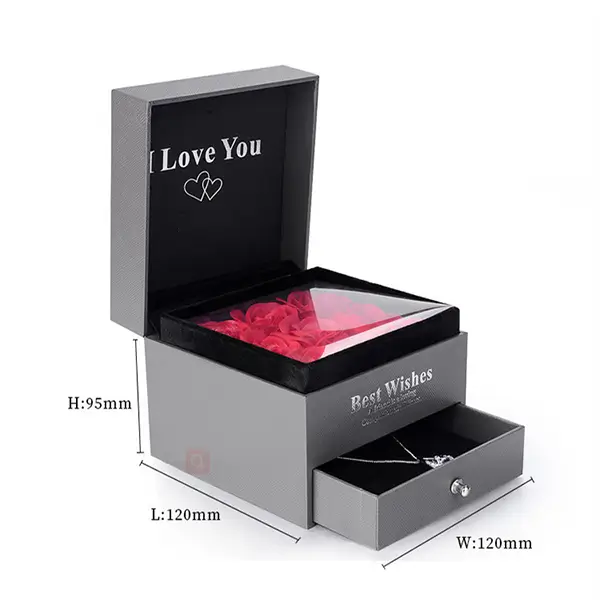 Compact Leather Jewelry Boxes for Travel | Secure and Stylish On-the-Go Storage for Jewelry Richpack Travel Jewlery Packaging Solution - 10121