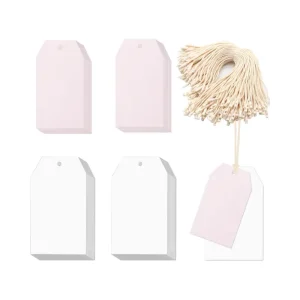 Key Chain Bracelet Display Cards Kraft Paper Handmade Blank Cards Jewelry Display Cards For Personalized Hanging Display - 10126