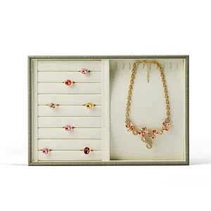 Stackable Jewelry Organizer Boxes for Rings and Earrings | Richpack Efficient Storage for Personal and Retail Use Trade Pricing - 10131