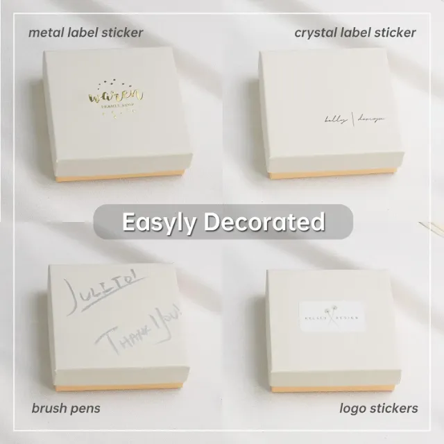 Quick Turnaround Personalized Gift Boxes for Jewelry Retailers | Fast Production and Custom Branding | Tailored for Small Orders - 10135