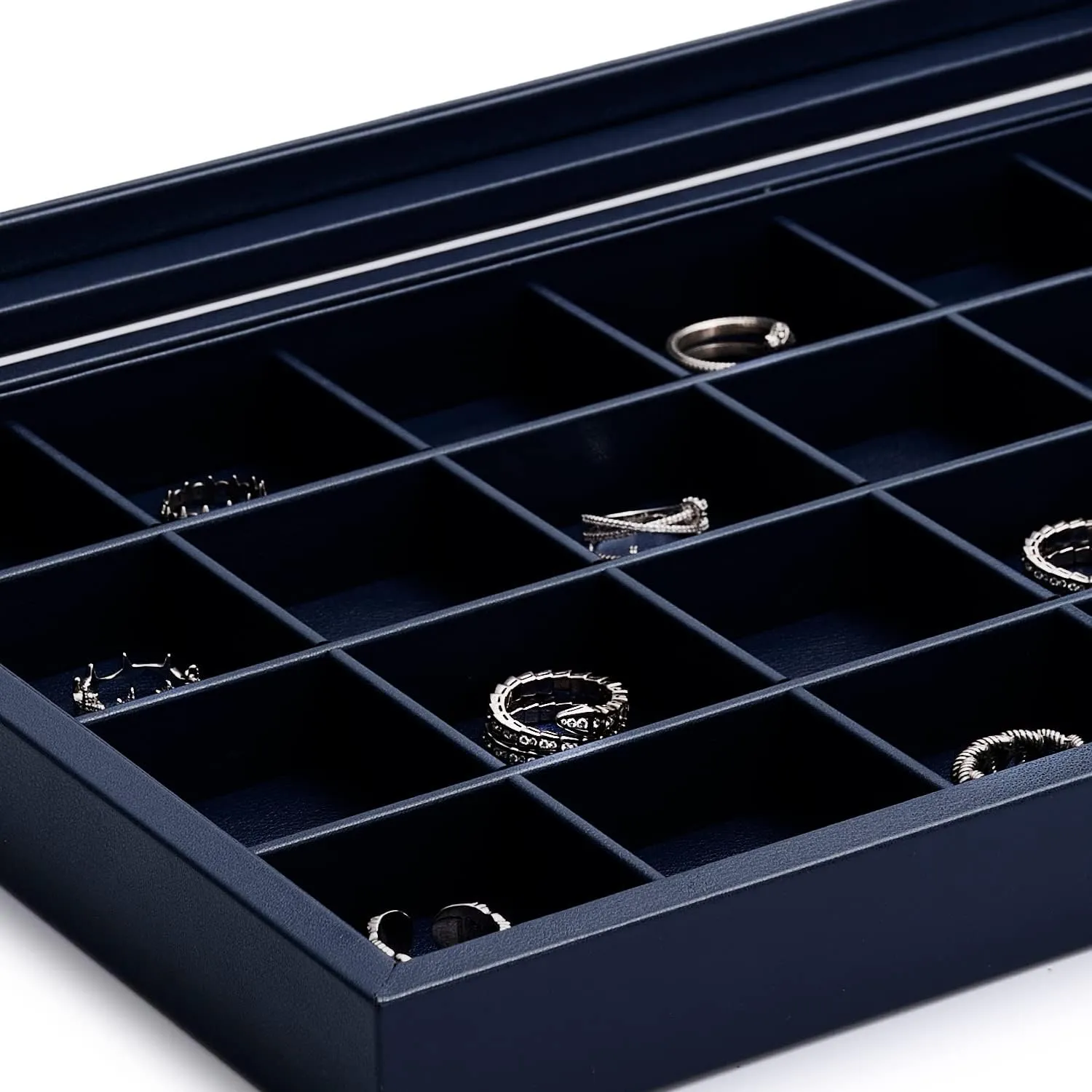 High-End Velvet-Lined Jewelry Trays for Rings & Earrings | Richpack Elegant Display and Packaging Solutions for Retail & Wholesale - 10166