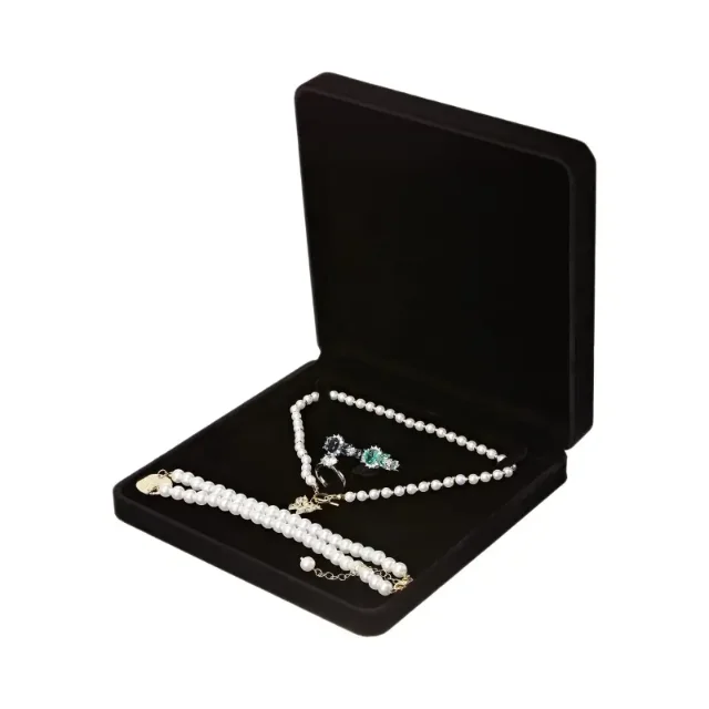 Spacious Big Jewelry Boxes for Extensive Collections | Extra Large Jewelry Box for High-End Boutiques and Retail Displays Available in Different Sizes - 10175