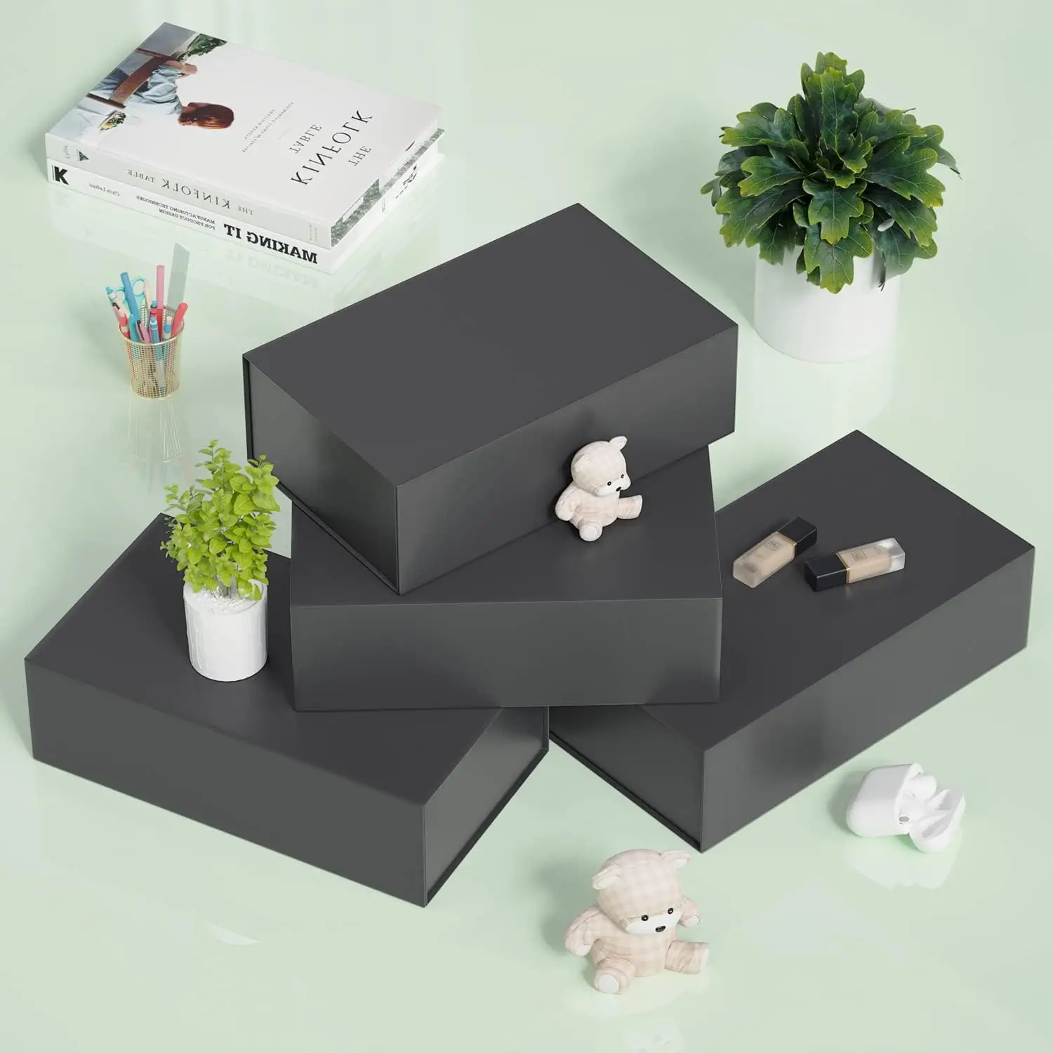 Secure Custom-Made Magnetic Closure Boxes for Luxury Items | Premium Packaging for Merchants Seeking High-End and Durable Gift Solutions - 10178
