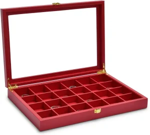 Customizable Stackable Jewelry Trays with Adjustable Compartments | Perfect for Jewelers Needing Flexible and Efficient Storage Options - 10193