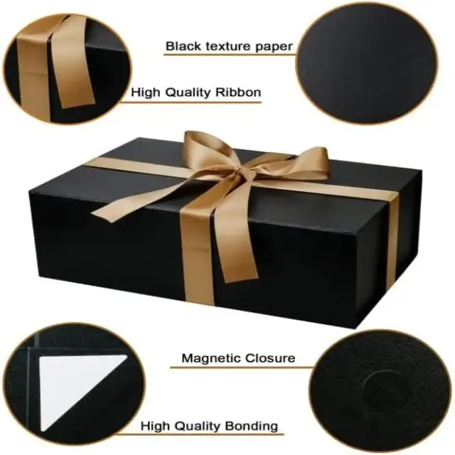 Magnetic Boxes with Secure Closure | Premium Magnetic Gift Boxes for Elegant Packaging Easy to Open Perfect for Retail Displays - 10247