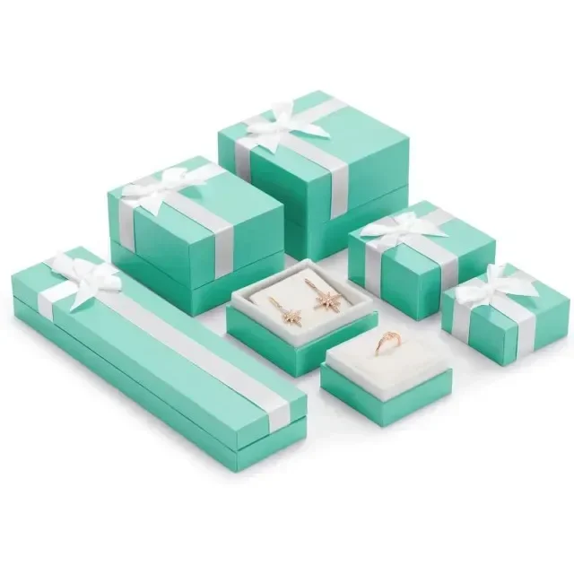 Eco-Friendly Recycled Paper Earring Gift Boxes | Sustainable Packaging for Conscious Brands Customizable Green Solutions for Wholesale - 10282