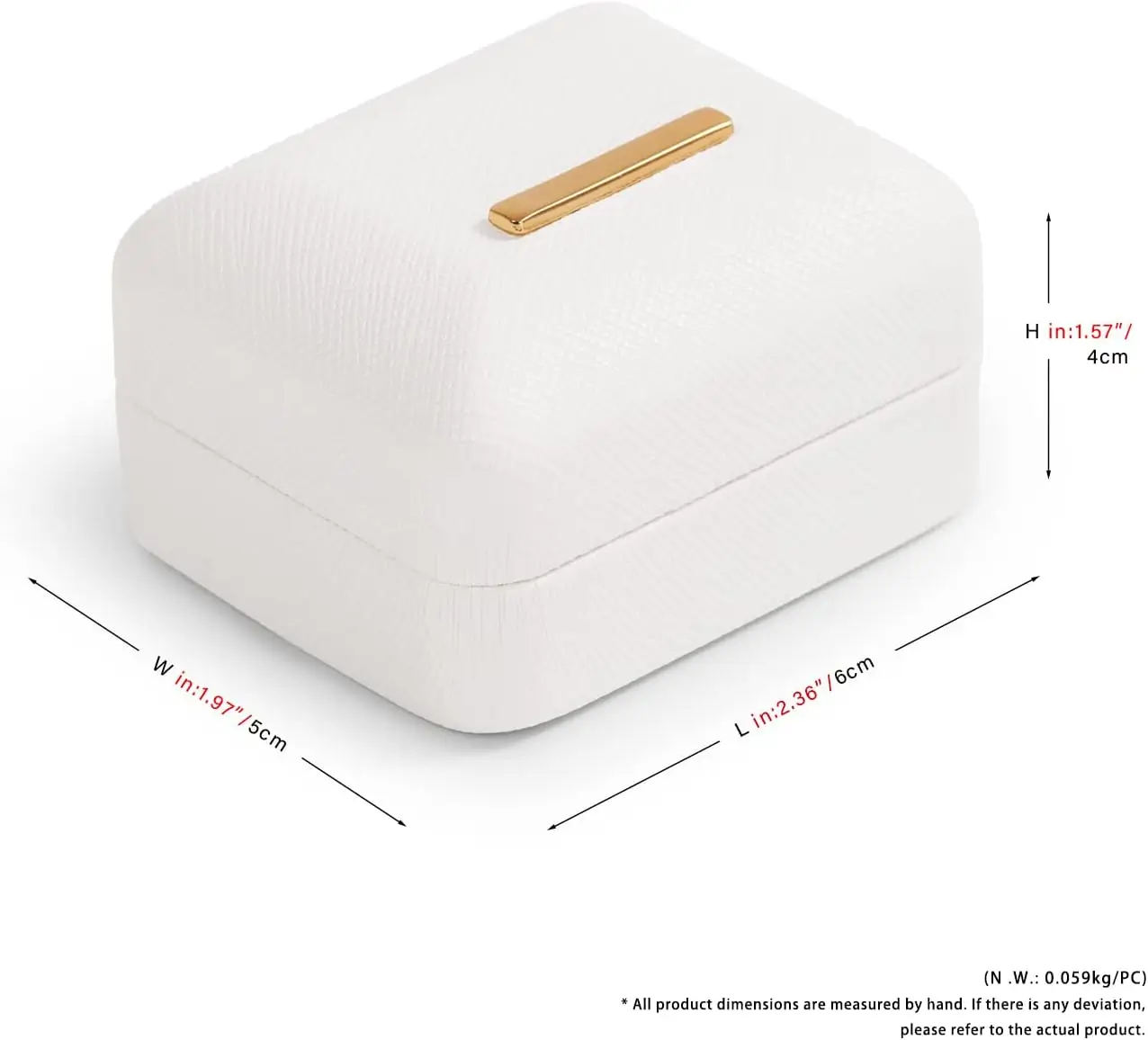Premium White Jewelry Boxes for Stylish Gifting | Durable and Chic Packaging for Jewelry Display Wholesale & Bulk Order Welcomed at Richpack - 10304