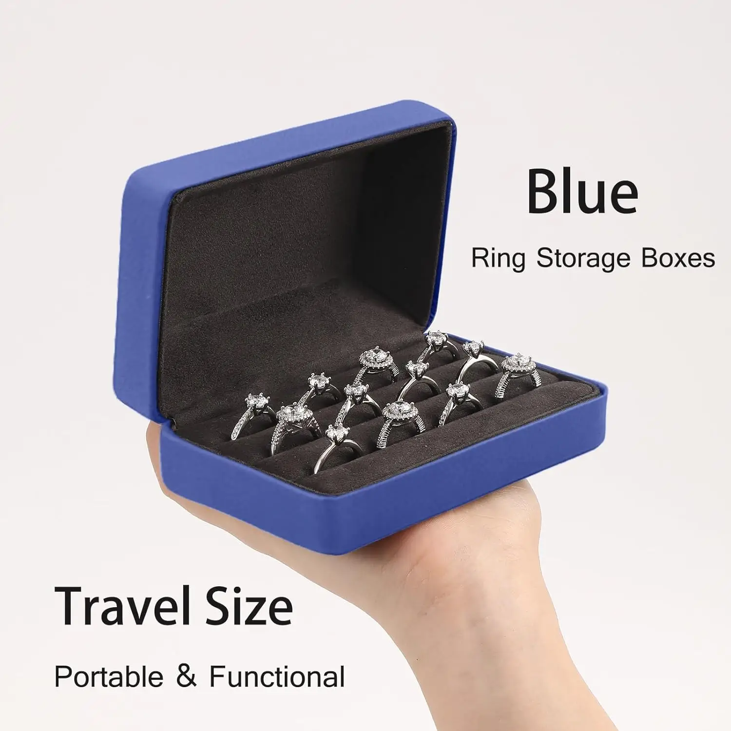 Elegant and Tailored Custom Ring Display Cases | Premium Presentation Solutions for Jewelry Retailers Needing Unique, Bespoke Display Options - 10379