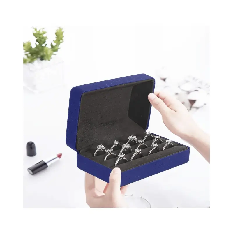 Elegant and Tailored Custom Ring Display Cases | Premium Presentation Solutions for Jewelry Retailers Needing Unique, Bespoke Display Options - 10382