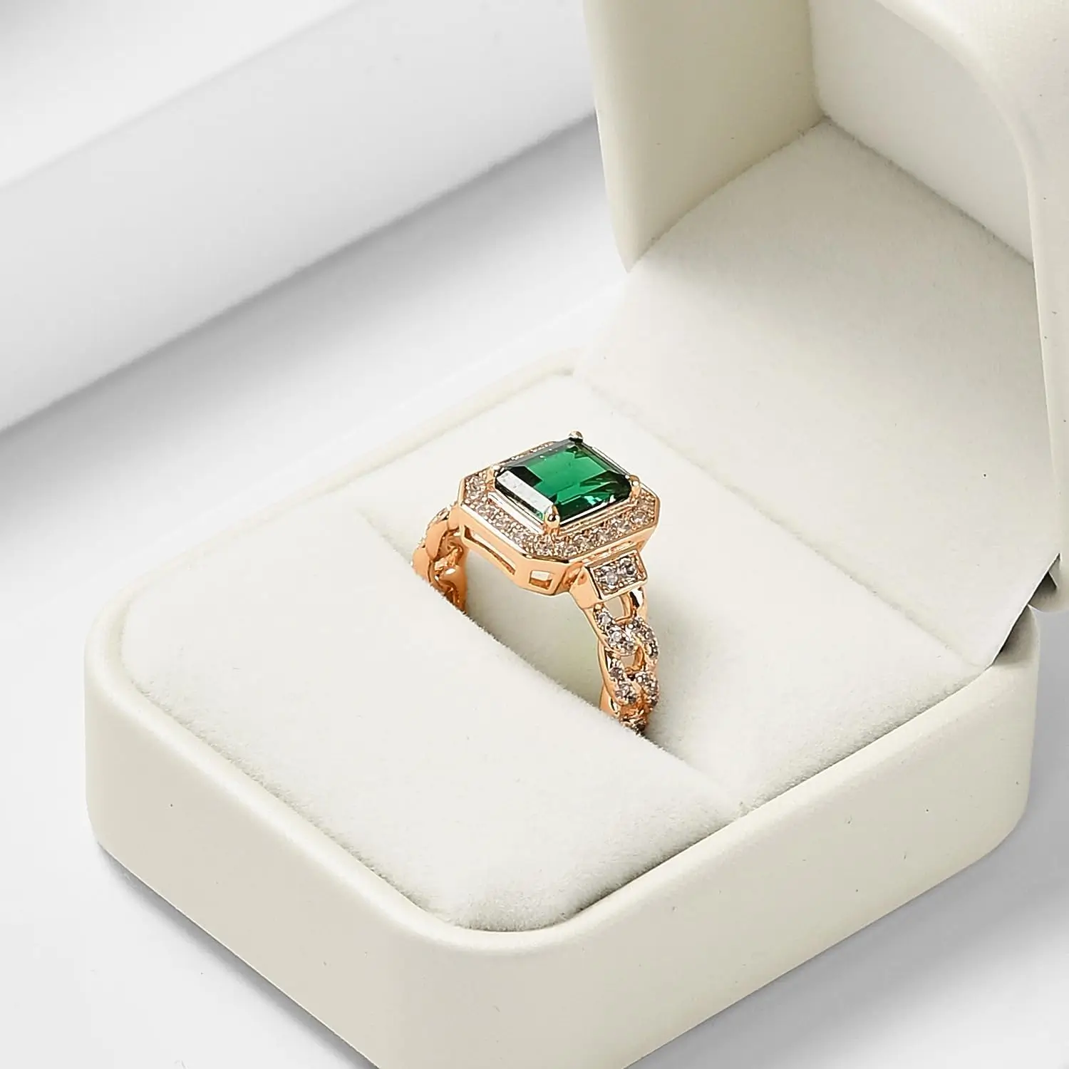 Custom Leather Ring Boxes for Engagement | Elegant and Personalized Packaging for Special Moments Like Wedding Engagement & Birthday - 10394
