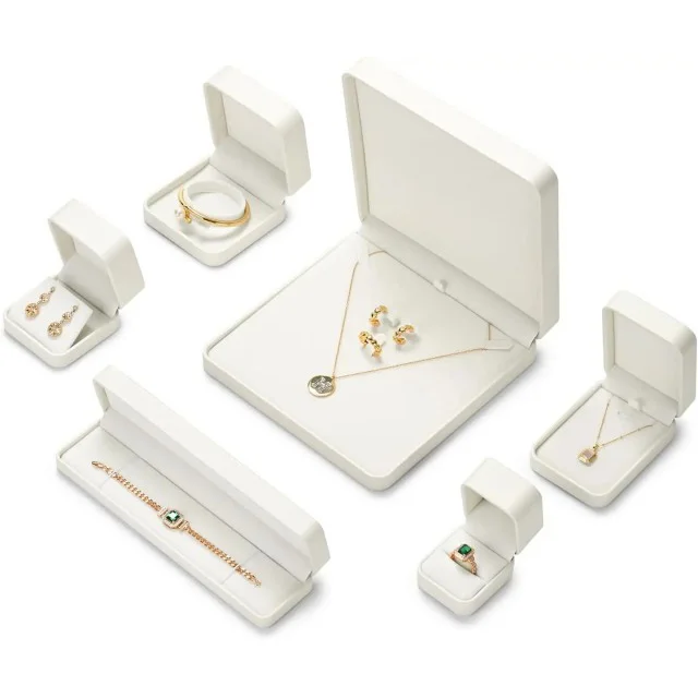 Custom Leather Ring Boxes for Engagement | Elegant and Personalized Packaging for Special Moments Like Wedding Engagement & Birthday - 10395
