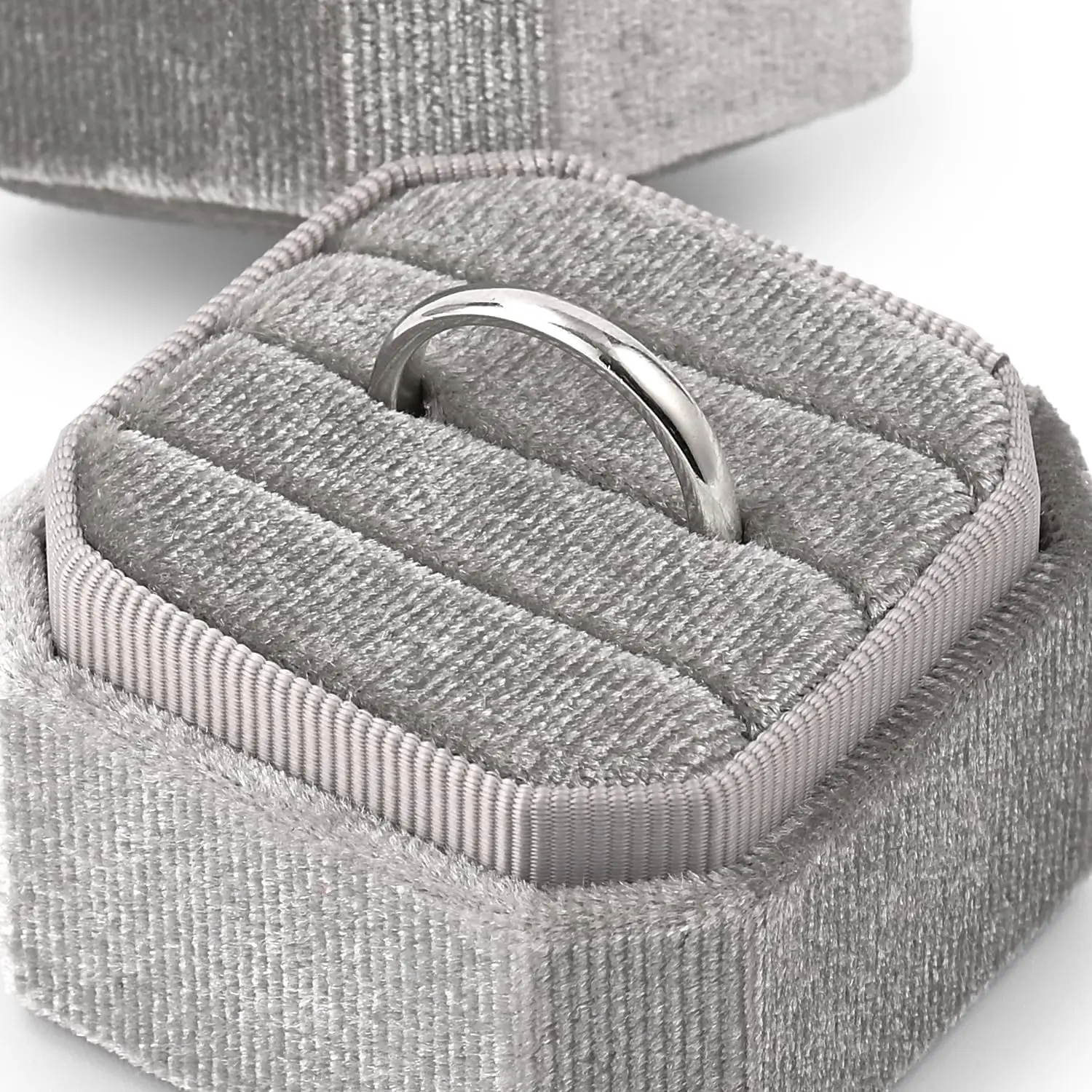 Premium Ring Jewelry Boxes for Elegant Displays | Single and Multi-Ring Jewelry Boxes Multiple Choices for Wholesale Suppliers - 10403