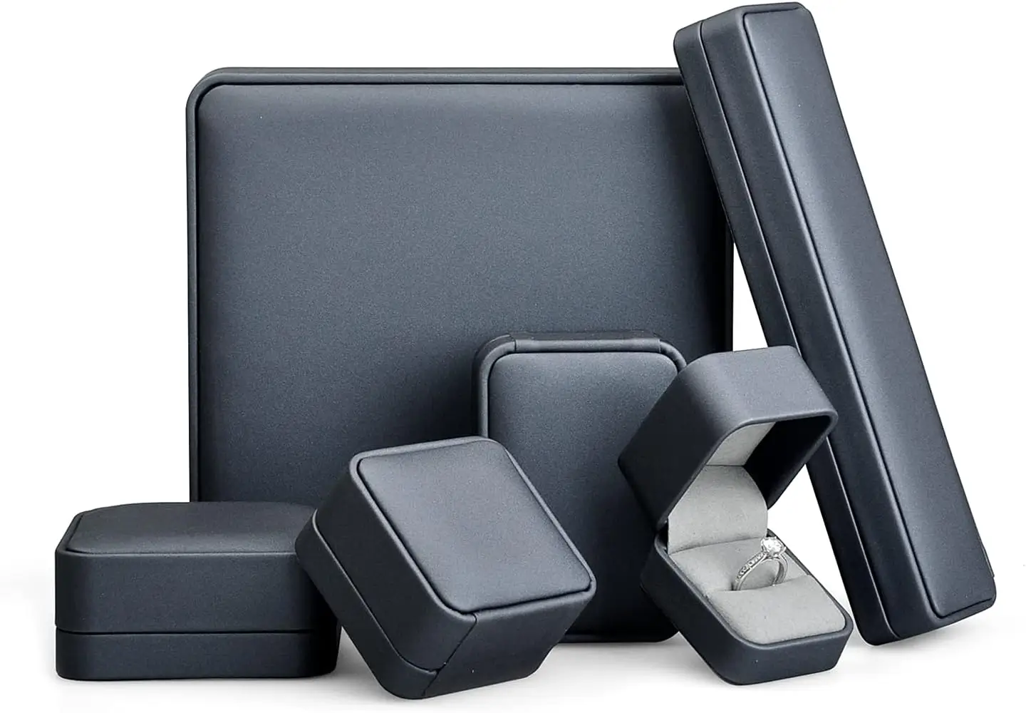 Engraved Leather Ring Boxes for Weddings | Custom Keepsakes for a Timeless Ceremony Richpack Manufacturer Direct for Wholesale & Retail Businesses - 10439