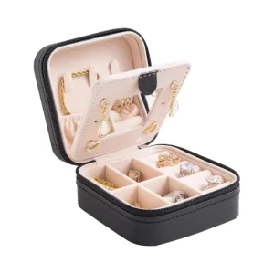 Protective Compact Jewelry Organizers with Zippers | Secure Storage for Jewelry Retailers Needing Reliable and Travel-Friendly Packaging - 10552