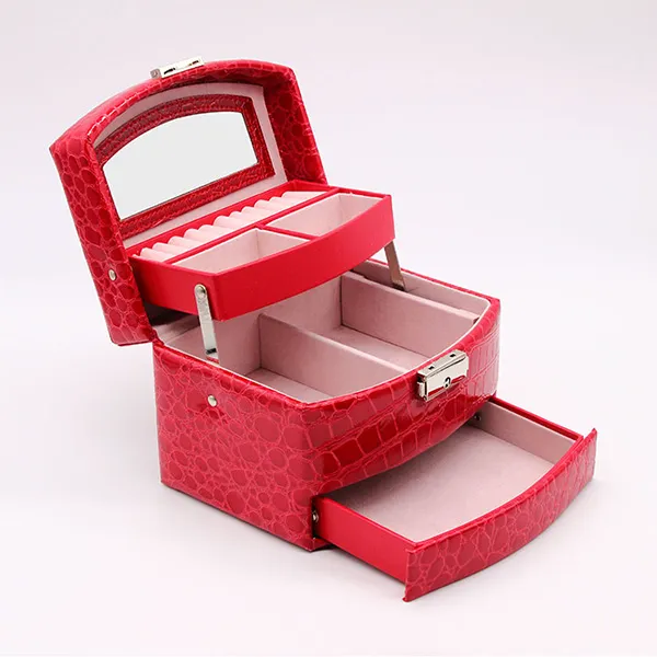 Richpack Standing Jewelry Boxes with Large Storage Space | Floor Jewelry Armoires and Standing Armoire Jewelry Box Solutions for Retailers - 10600