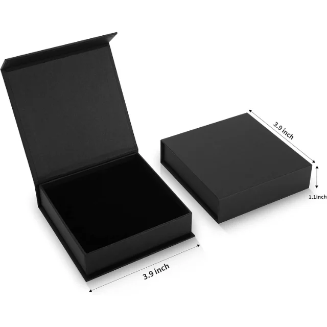 Richpack Magnetic Closure Necklace Gift Boxes for Secure and Elegant Display | Custom Sizes and Finishes for Retail & Bulk Orders - 3