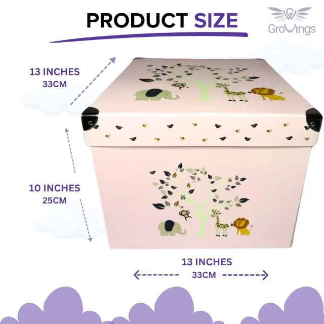 Adorable Baby Gift Boxes for Newborns | Premium Infant Gift Box Perfect Packaging for Baby Showers, Infant Gifts, and Special Celebrations - 512Rjq3ursL. SL1000