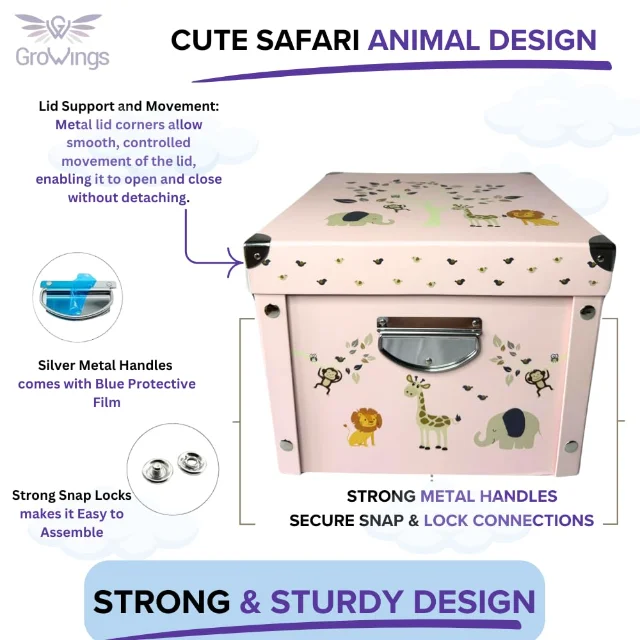 Adorable Baby Gift Boxes for Newborns | Premium Infant Gift Box Perfect Packaging for Baby Showers, Infant Gifts, and Special Celebrations - 61IAaCKC4BL. SL1000
