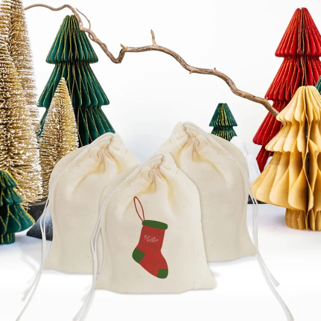 Organic Cotton Reusable Gift Bags | Sustainable Packaging for Eco-Friendly Brands Customizable Designs Bulk Order Options from Richpack - 61RBbM7ZtYL. AC SL1500