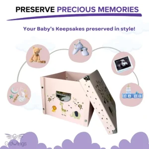 Adorable Baby Gift Boxes for Newborns | Premium Infant Gift Box Perfect Packaging for Baby Showers, Infant Gifts, and Special Celebrations - 61l1nieu1wL. SL1000
