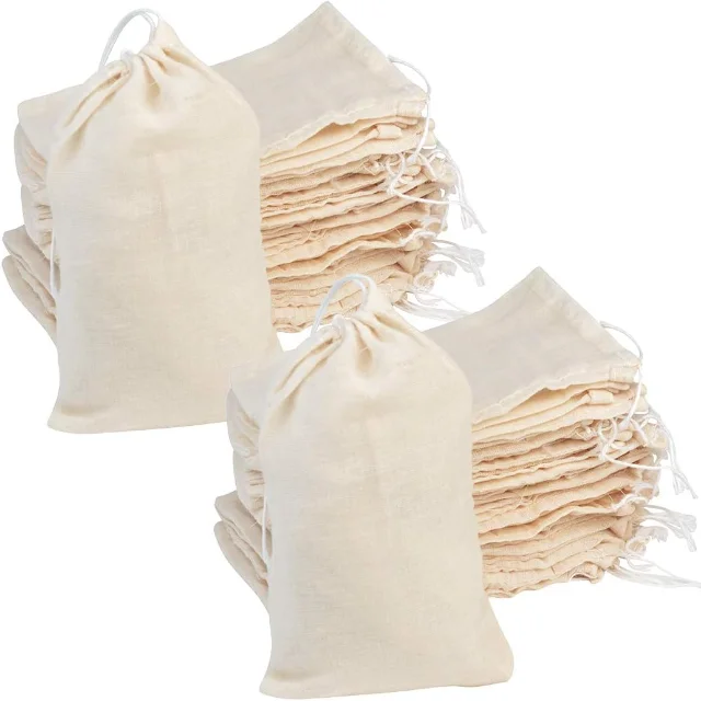 Organic Cotton Reusable Gift Bags | Sustainable Packaging for Eco-Friendly Brands Customizable Designs Bulk Order Options from Richpack - 714QA+TlioL. AC SL1500