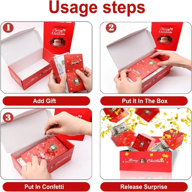 Surprise Gift Explosion Boxes | Create Memorable Moments with Unique Gift Box Designs Trade Pricing from Richpack - 71CjvKEpmnL. AC SL1364