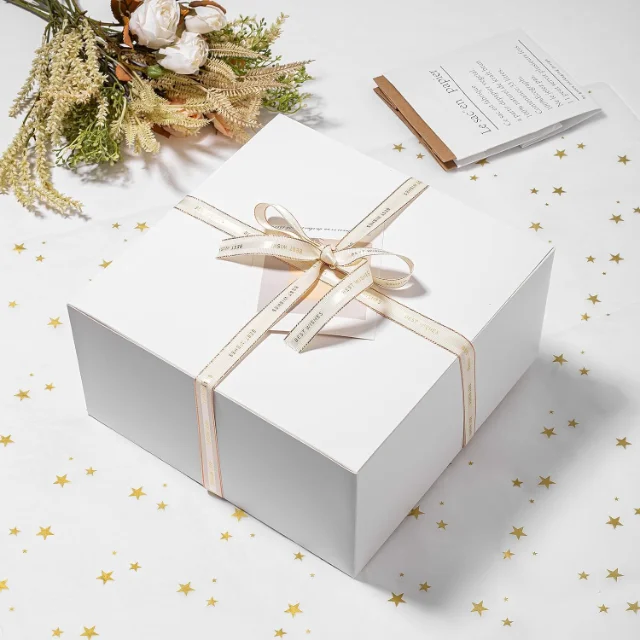 Durable Gift Boxes with Lids for Secure Packaging | 12