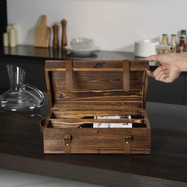 Richpack Wine Box Gifts with Secure Bottle Holders | Premium Custom Packaging Solutions for Retailers and Corporate Gifting - 71ce4FP3YaL. AC SL1500