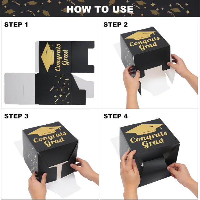 Personalized Graduation Gift Boxes | Unique Packaging for Memorable Graduation Gifts Customizable Designs for Bulk Orders - 71e 7AHYHoL. AC SL1500