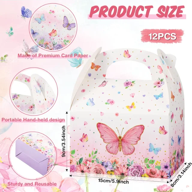 Beautiful Butterfly Box Gifts | Deluxe Butterfly Gift Boxes for Special Occasions and Unique Presentations Bulk Order Options from Richpack - 81YFwuymqZL. AC SL1500