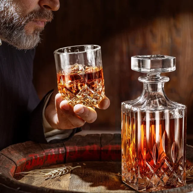 Custom Glass Gift Boxes with Protective Inserts | Elegant Packaging for Wine Glasses, Whiskey Sets More Bulk Order Options at Richpack - 81rbzA34NCL. AC SL1500