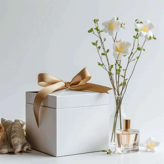 Персоналізовані розкішні коробки від парфумів для преміум-брендів краси | Ідеально підходить для парфумерних брендів високого класу, які вимагають індивідуальної упаковки, що має високий рівень впливу - AI改图 1x1 Коробки для парфумів з низьким мінімальним замовленням 1024x1024